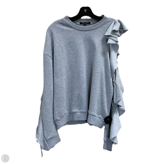 Sweatshirt Crewneck By Romeo And Juliet In Grey, Size: S