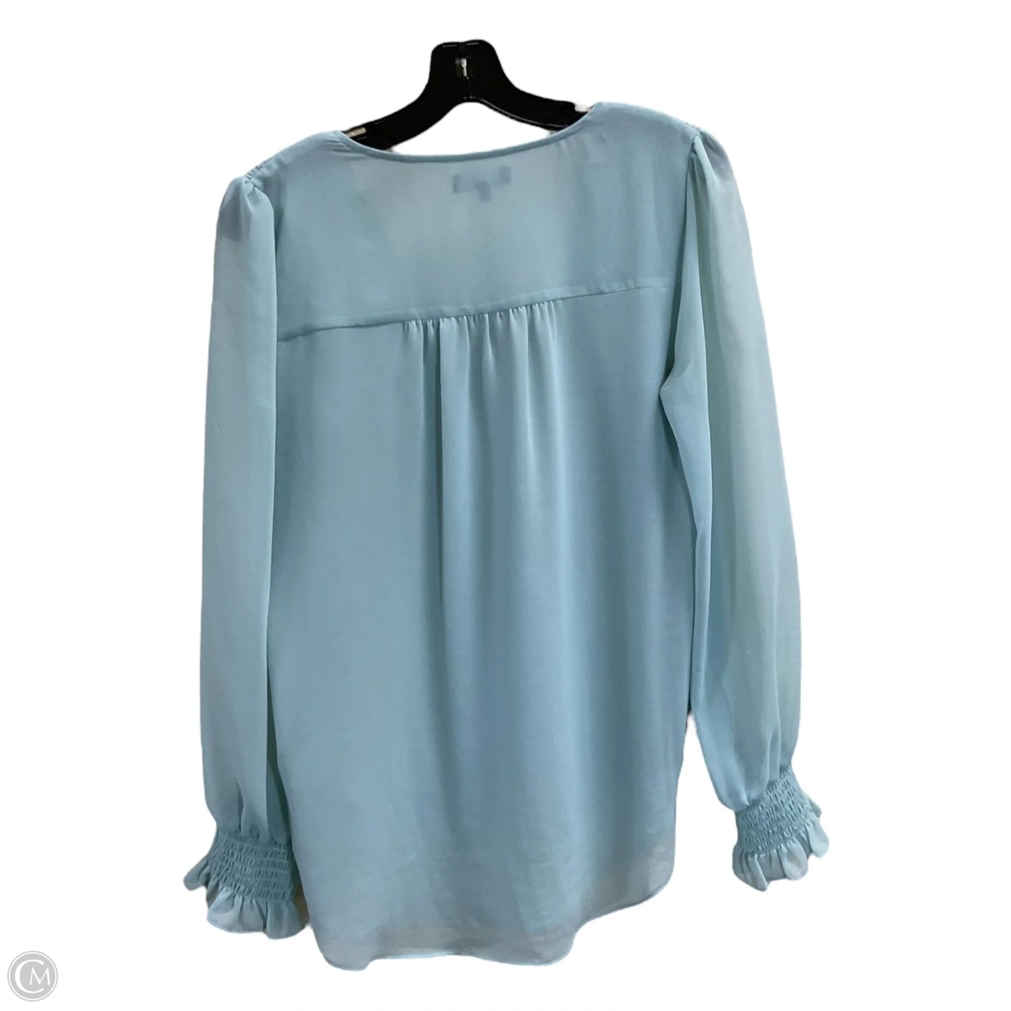 Top Long Sleeve By 1.state In Blue, Size: S