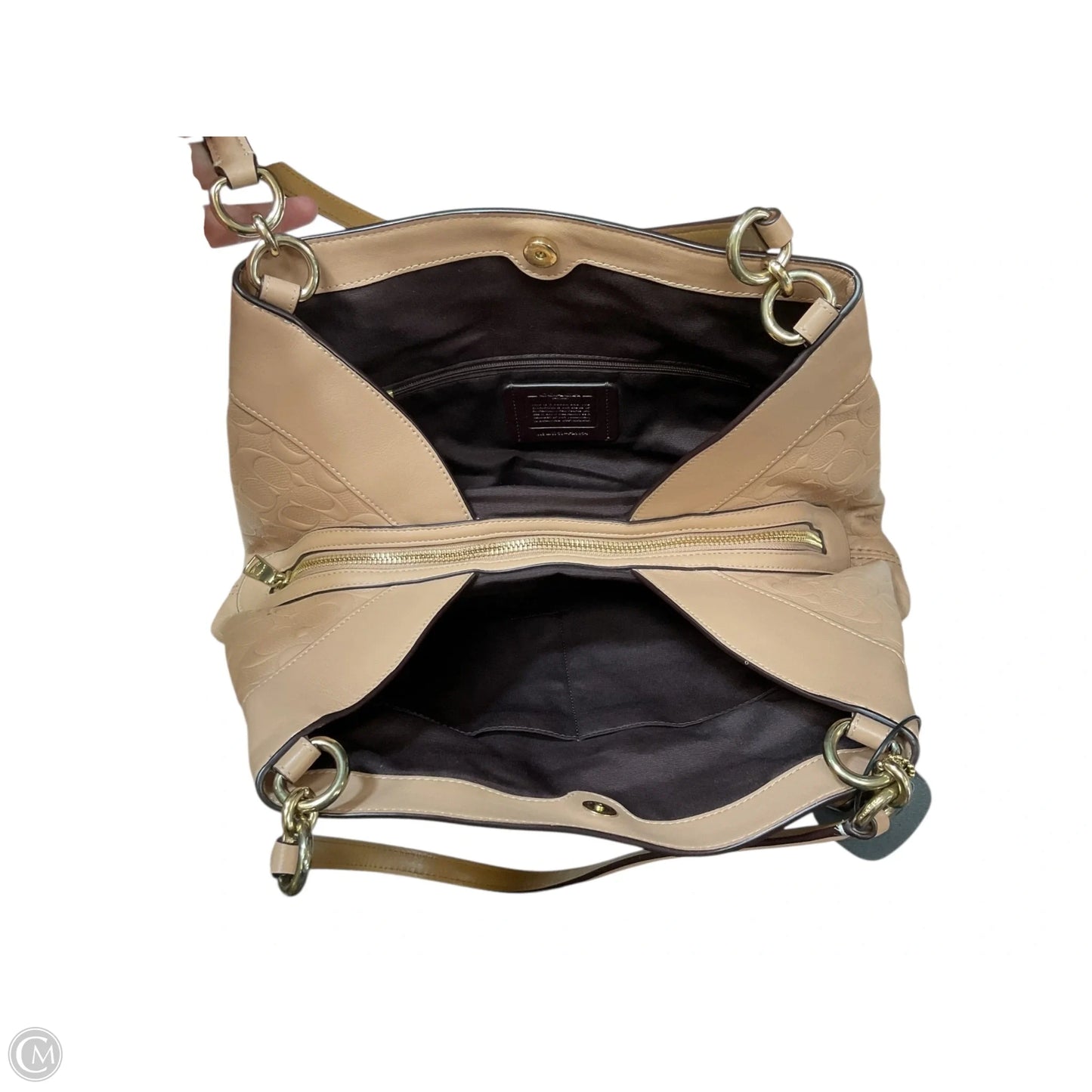 Handbag Designer By Coach, Size: Small