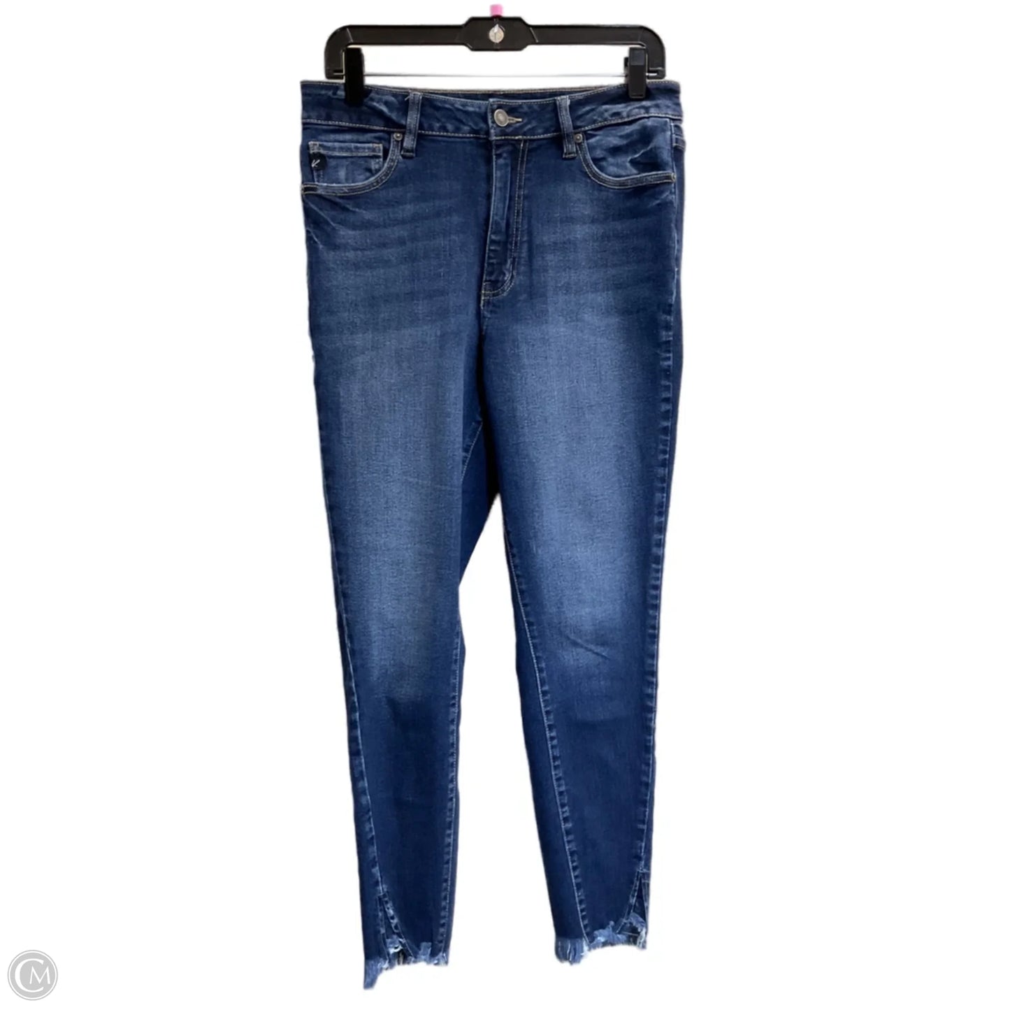 Jeans Skinny By Kancan In Blue Denim, Size: 8