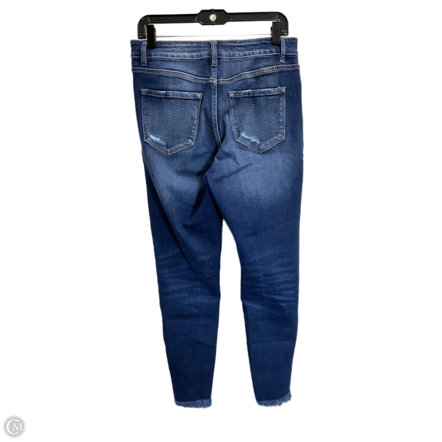Jeans Skinny By Kancan In Blue Denim, Size: 8