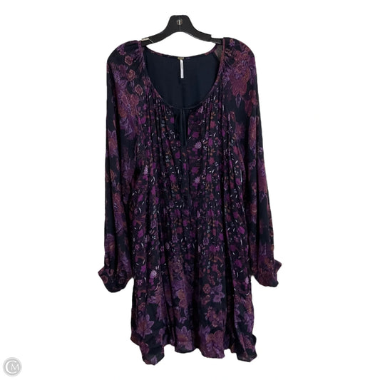 Dress Work By Free People In Purple, Size: L