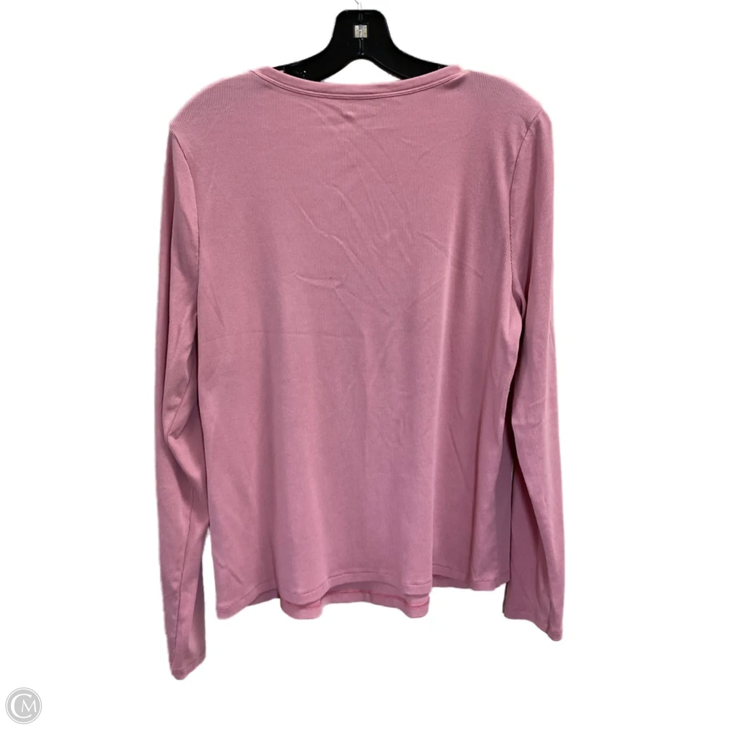 Top Long Sleeve By Old Navy In Pink, Size: 2x