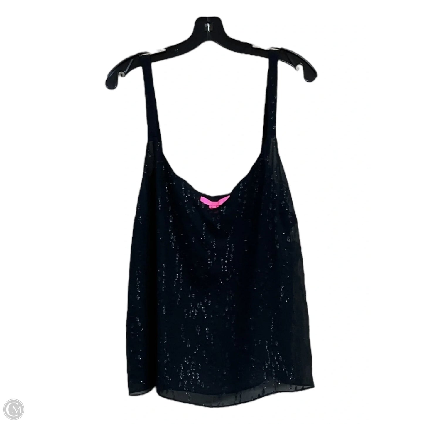 Top Sleeveless Designer By Lilly Pulitzer In Black, Size: M