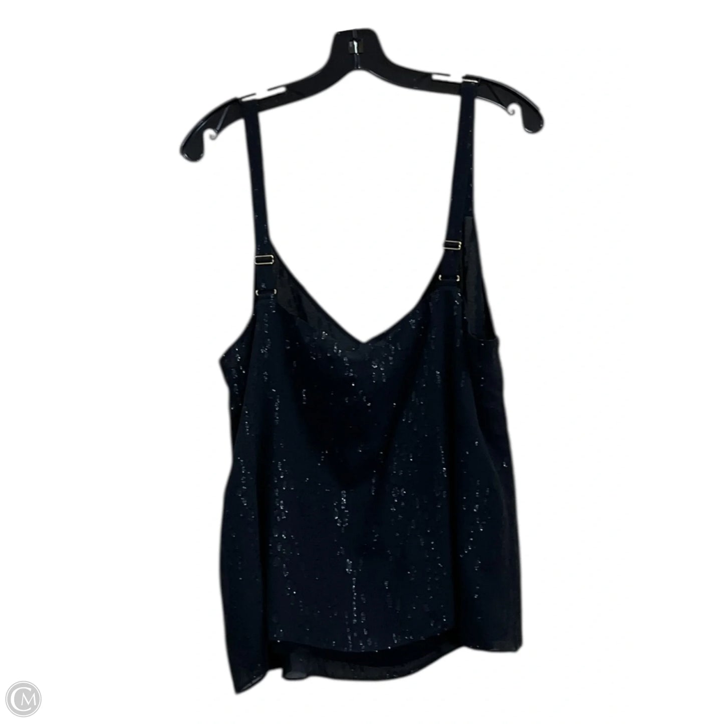 Top Sleeveless Designer By Lilly Pulitzer In Black, Size: M
