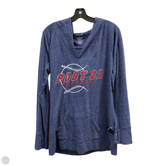 Top Long Sleeve By Clothes Mentor In Blue, Size: L