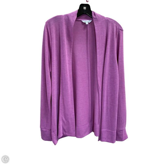 Cardigan By Clothes Mentor In Pink, Size: M