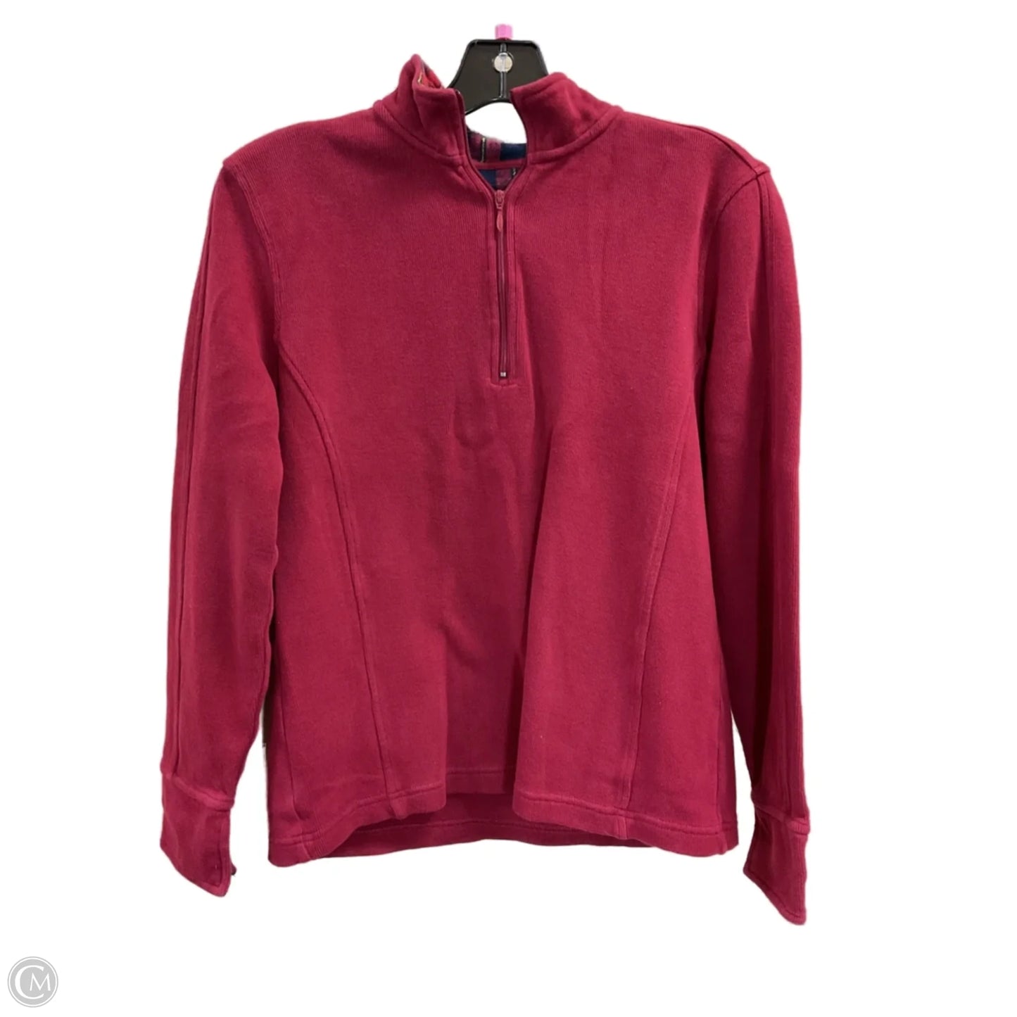 Top Long Sleeve By Orvis In Red, Size: S