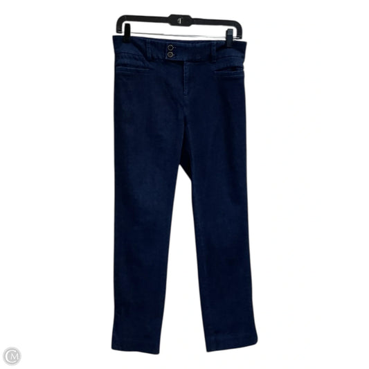 Jeans Skinny By Anthropologie In Blue Denim, Size: 4