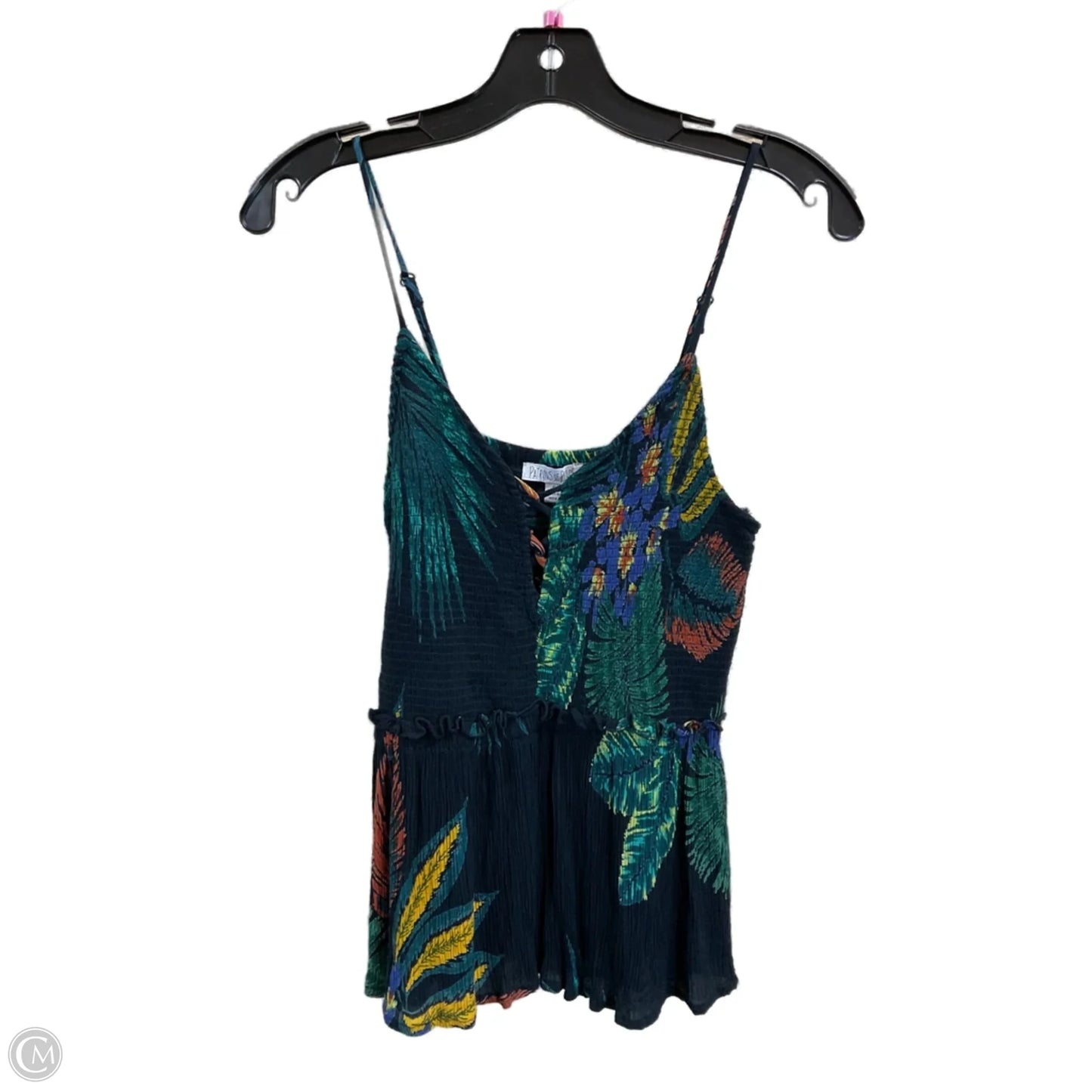 Top Sleeveless By Clothes Mentor In Green, Size: S