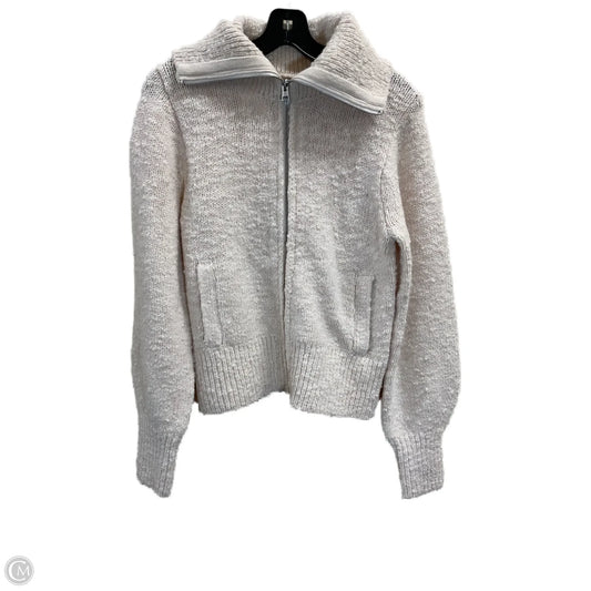 Sweater Cardigan By Clothes Mentor In Cream, Size: S