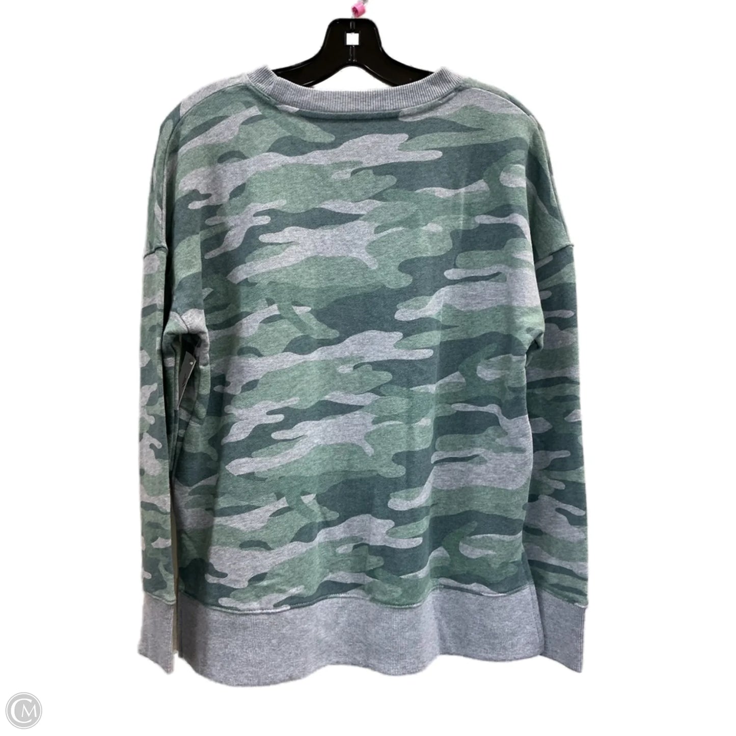 Sweatshirt Crewneck By Time And Tru In Green, Size: S