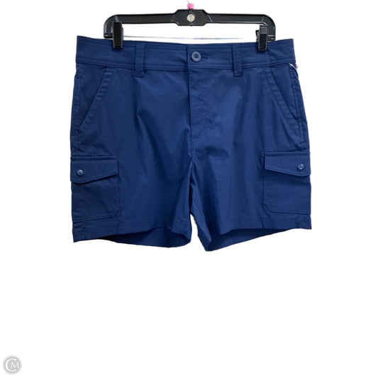 Shorts By Eddie Bauer In Navy, Size: 12