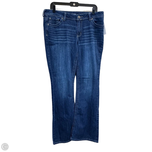 Jeans Boot Cut By Maurices In Blue Denim, Size: 12l