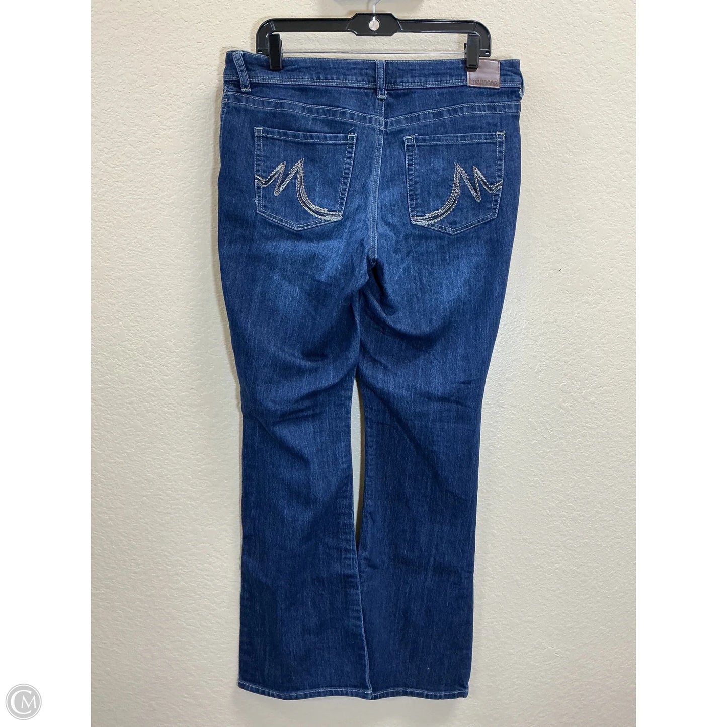 Jeans Boot Cut By Maurices In Blue Denim, Size: 12l