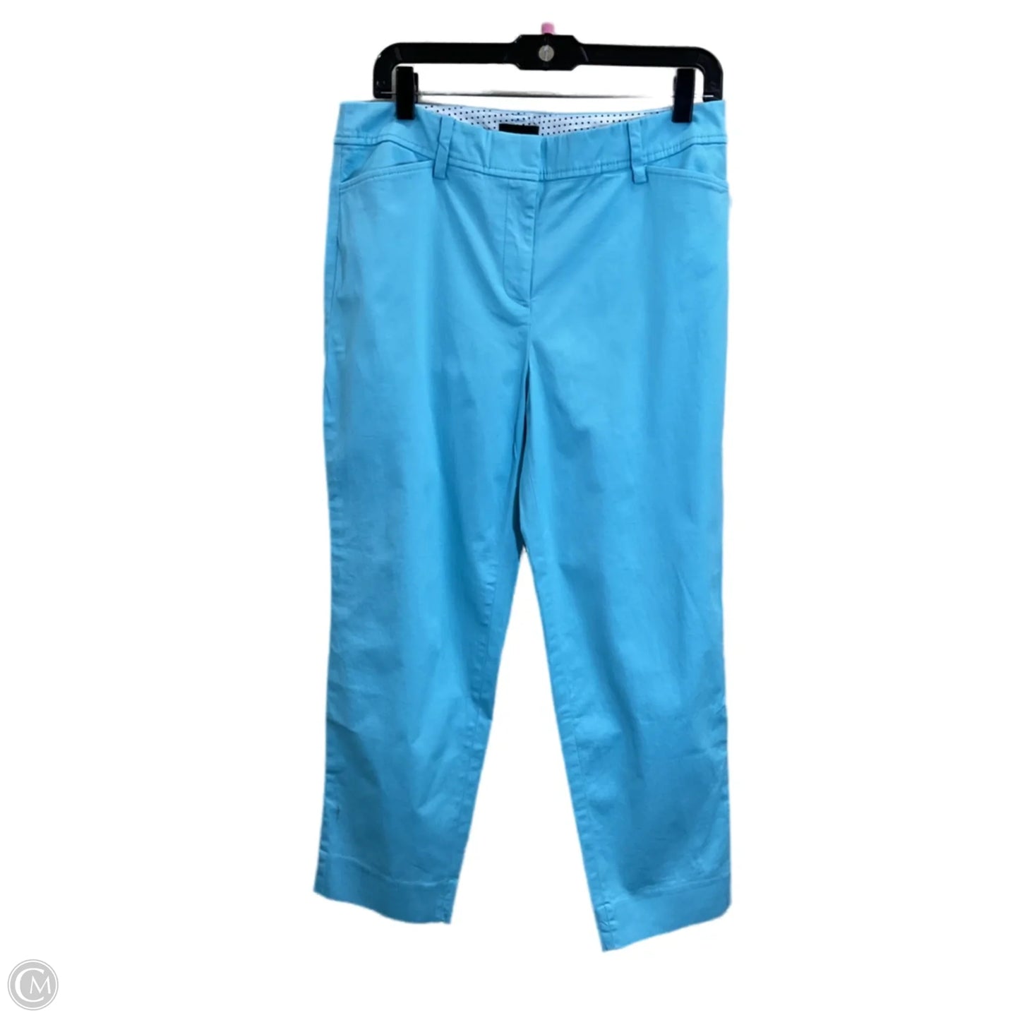 Pants Cropped By Talbots In Blue, Size: 8