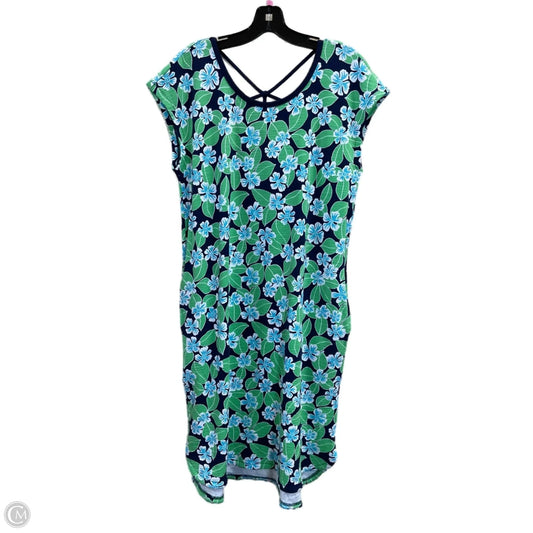 Dress Work By Talbots In Green, Size: M