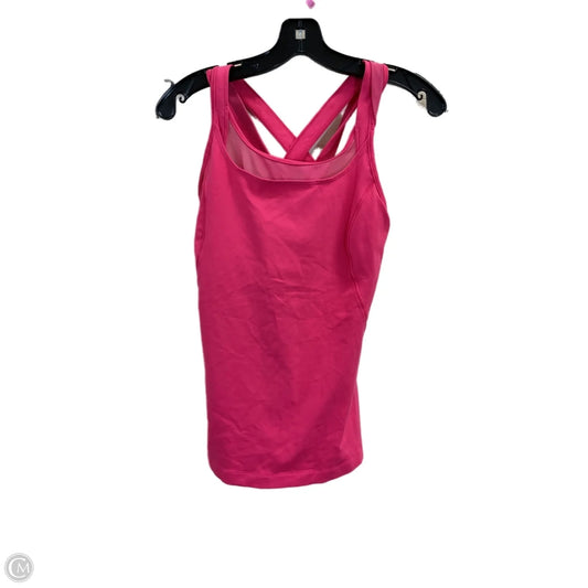 Athletic Tank Top By Lululemon In Pink, Size: M