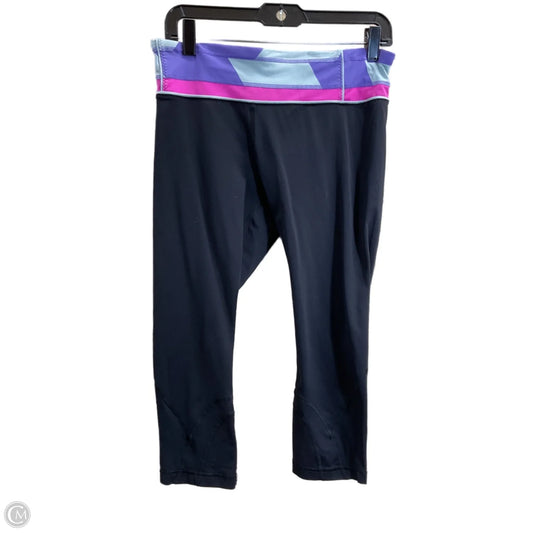 Athletic Leggings Capris By Lululemon In Black, Size: S