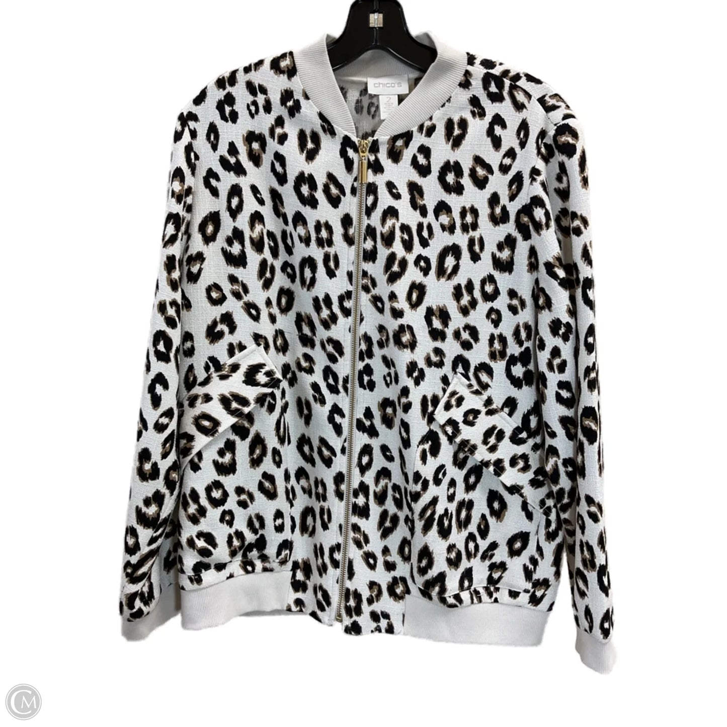 Jacket Other By Chicos In Tan, Size: L