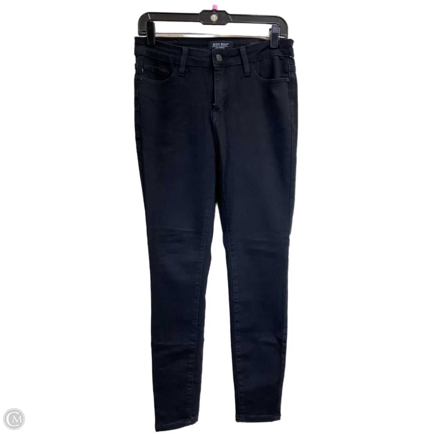 Jeans Skinny By Judy Blue In Black Denim, Size: 8