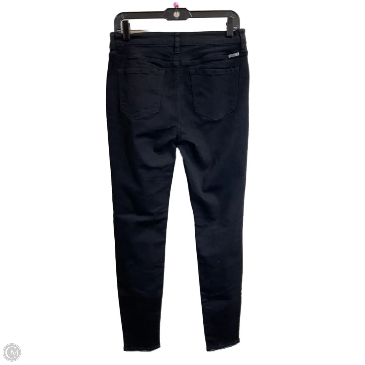 Jeans Skinny By Kancan In Black Denim, Size: 8