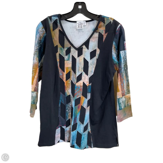 Tunic Long Sleeve By Cocomo In Blue, Size: S