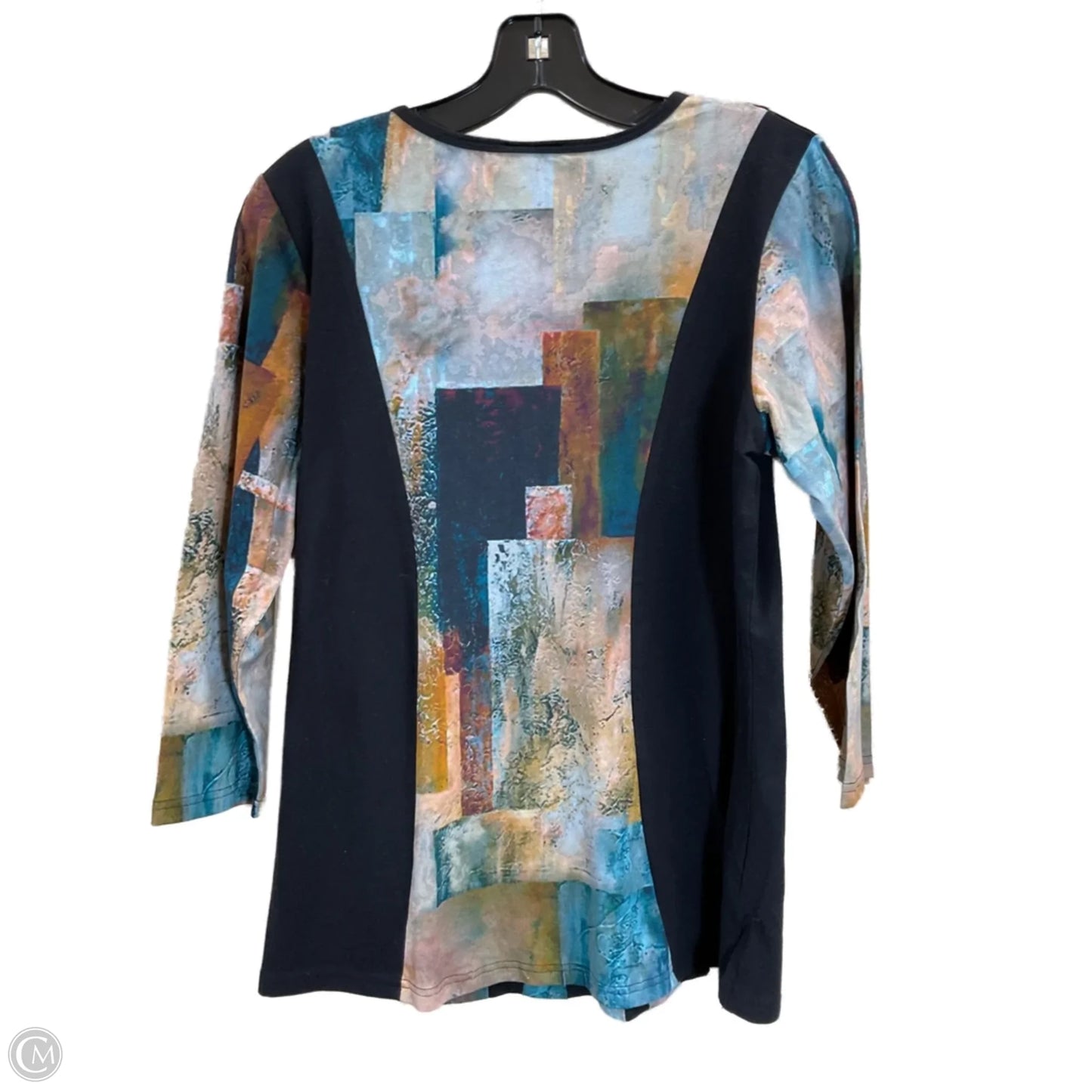 Tunic Long Sleeve By Cocomo In Blue, Size: S