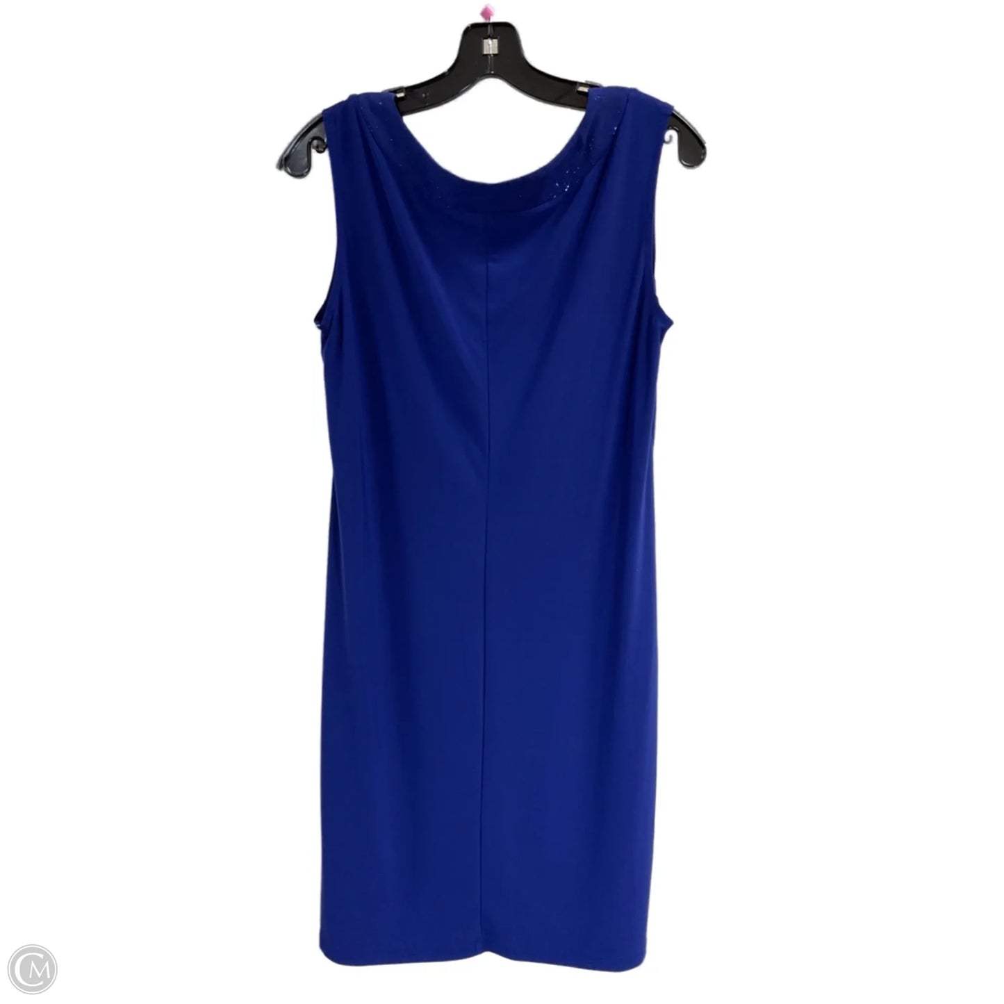 Dress Party Midi By Clothes Mentor In Blue, Size: M