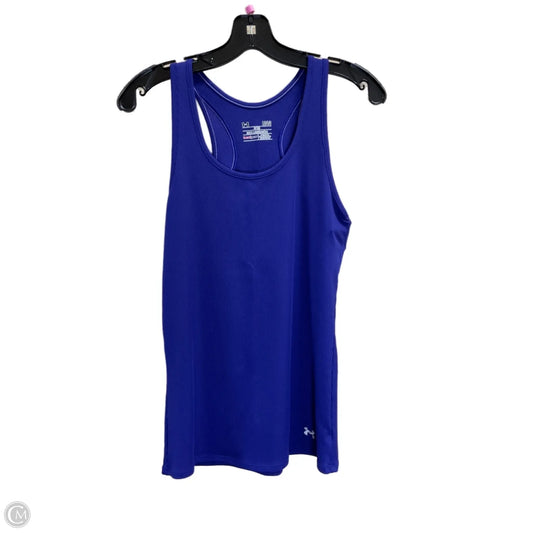 Athletic Tank Top By Under Armour In Blue, Size: L