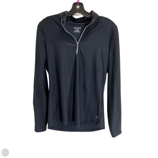 Top Long Sleeve By Tribal In Black, Size: S