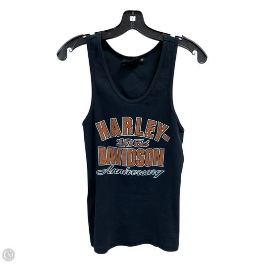 Top Sleeveless By Harley Davidson In Black, Size: M