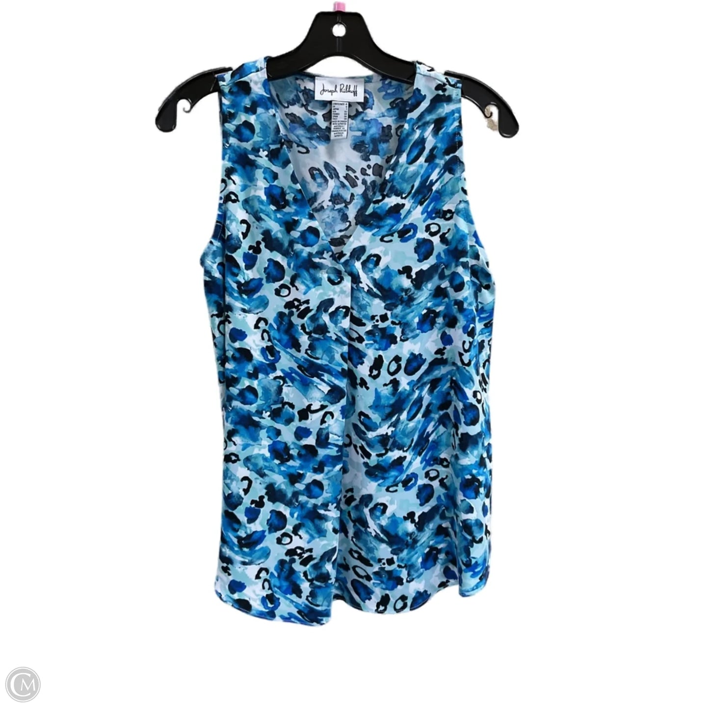 Top Sleeveless By Joseph Ribkoff In Blue, Size: S