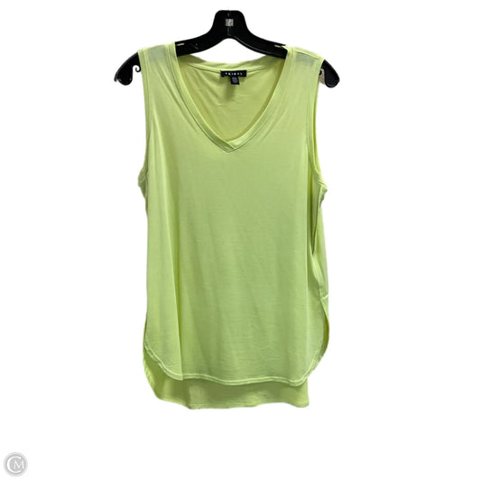 Top Sleeveless By Tribal In Yellow, Size: M
