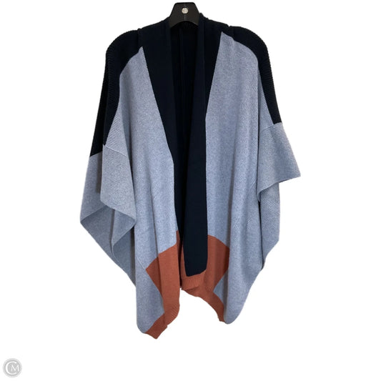 Shawl By Clothes Mentor In Black & Grey, Size: Xl