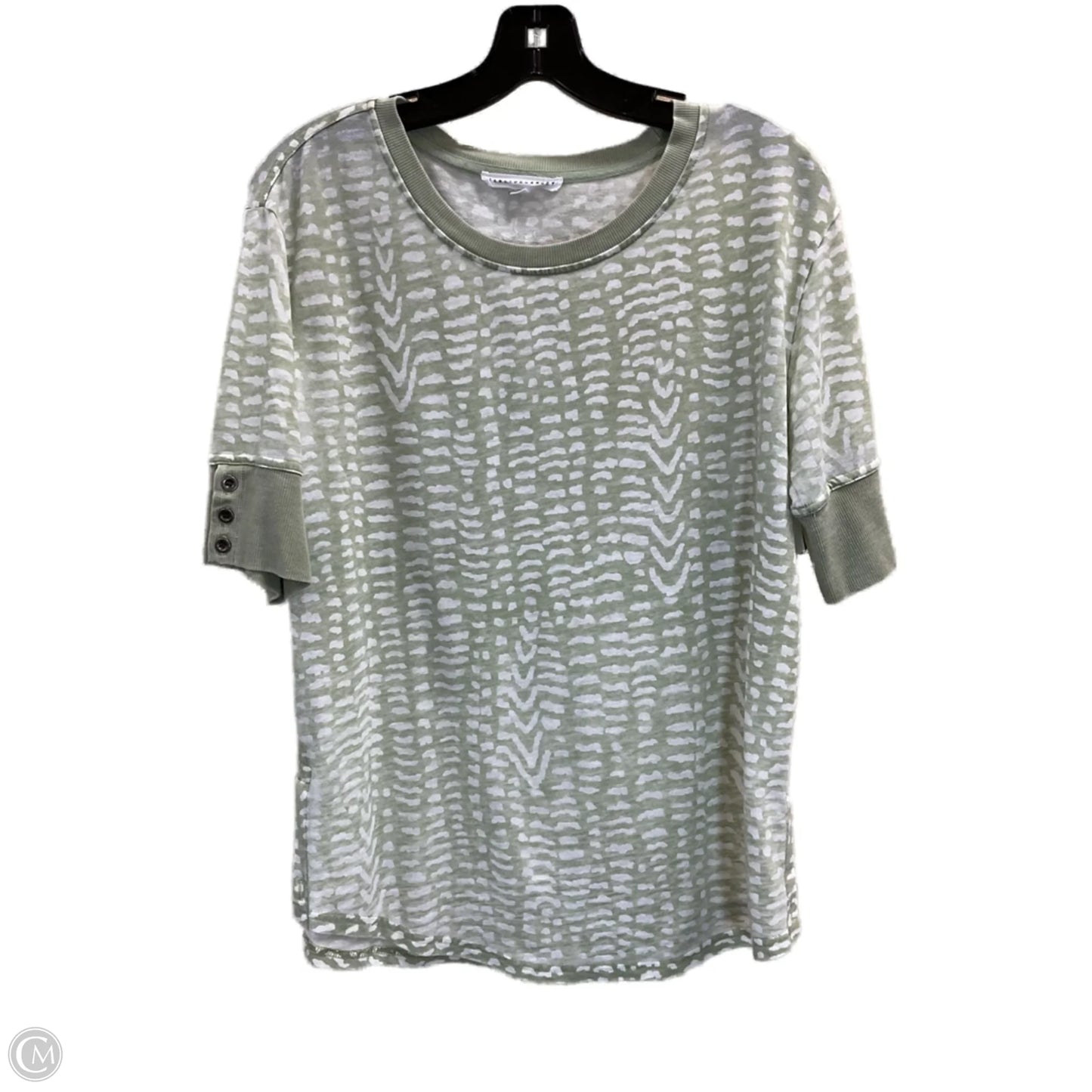 Top Short Sleeve By Jane And Delancey In Green, Size: S