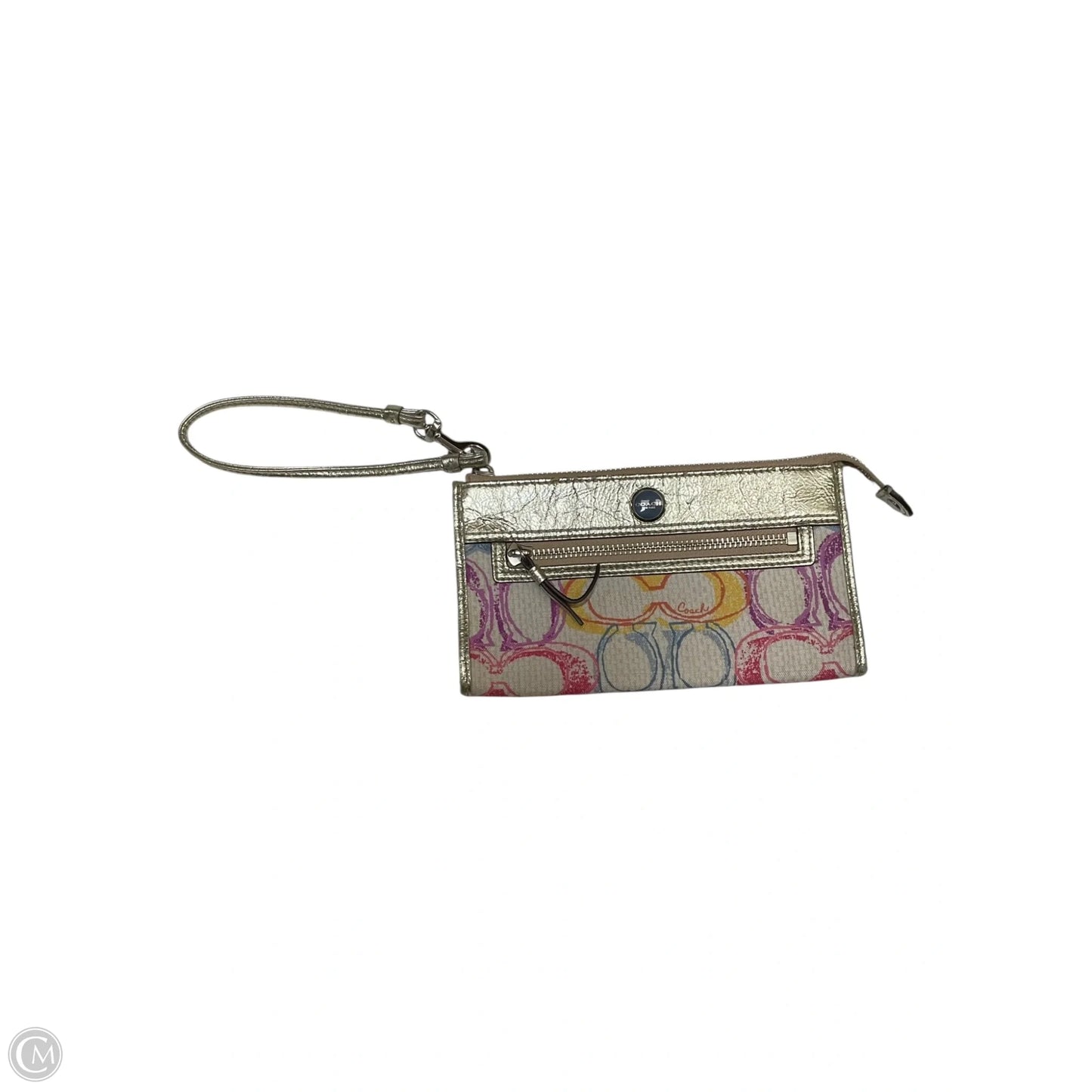 Wristlet Designer By Coach, Size: Medium