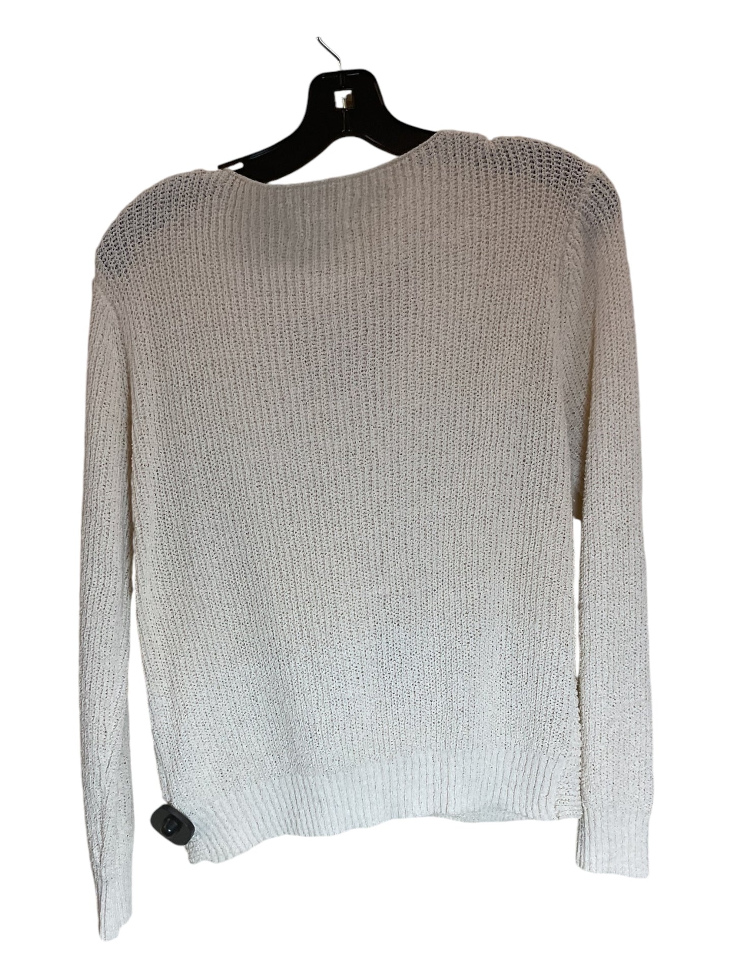 Sweater By Clothes Mentor In Cream, Size: S