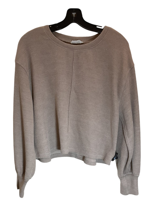 Sweater By Clothes Mentor In Tan, Size: S