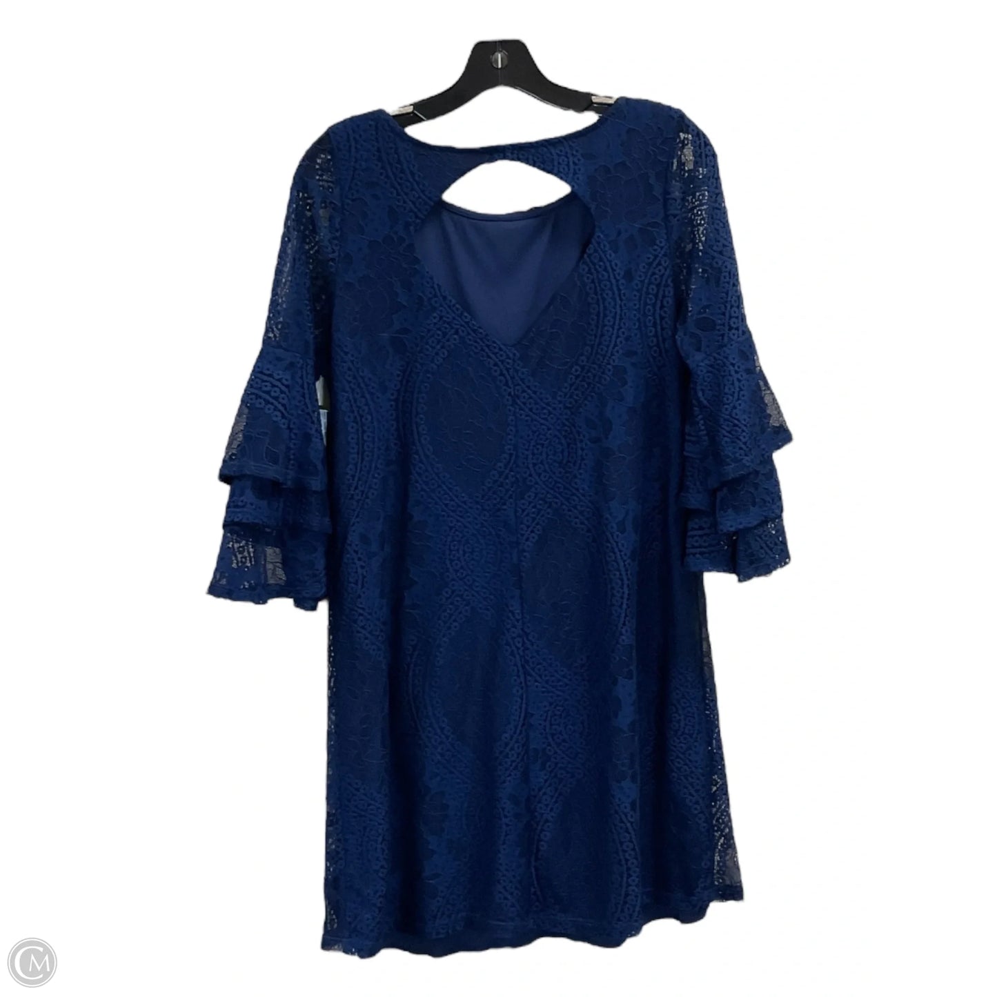 Dress Casual Midi By Miami In Navy, Size: M