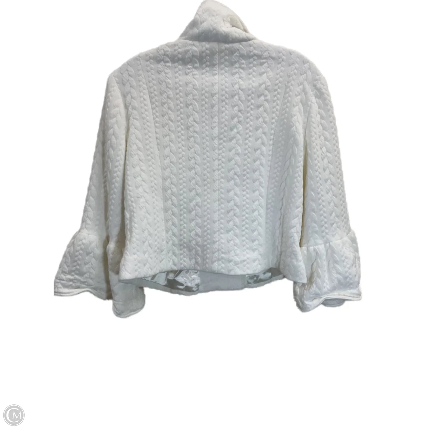 Jacket Other By Clothes Mentor In White, Size: M