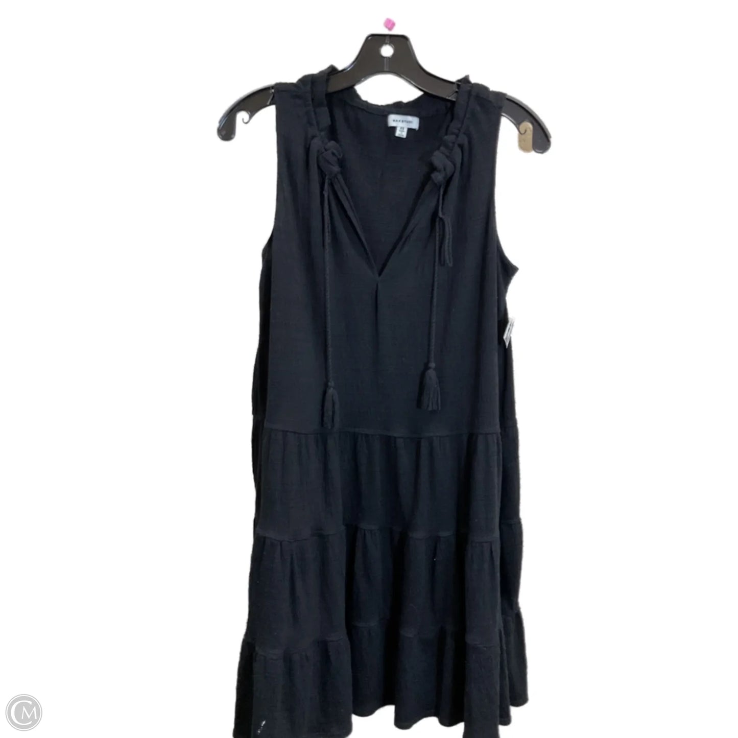 Dress Casual Midi By Max Studio In Black, Size: Xs