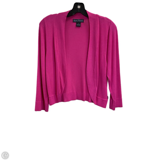 Cardigan By Jessica Howard In Pink, Size: L