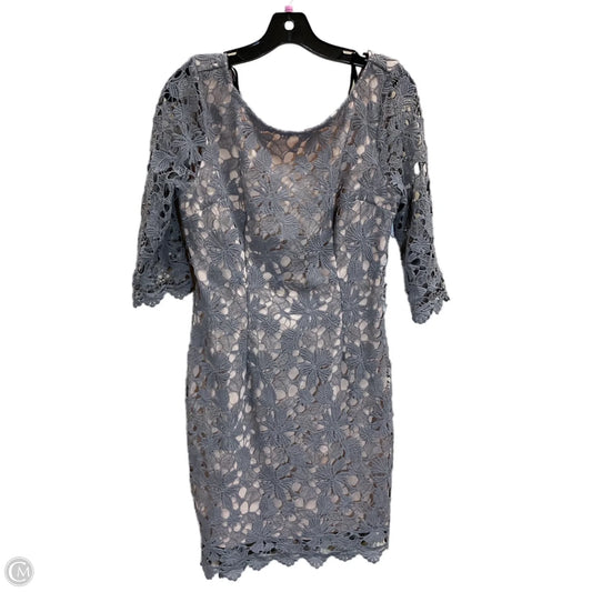 Dress Party Short By Clothes Mentor In Grey, Size: L