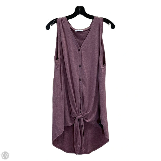 Tunic Sleeveless By Reborn In Pink, Size: L