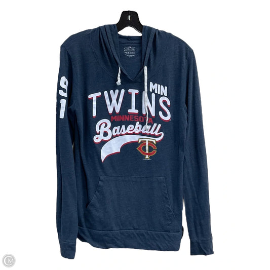 Top Long Sleeve By Clothes Mentor In Blue, Size: L