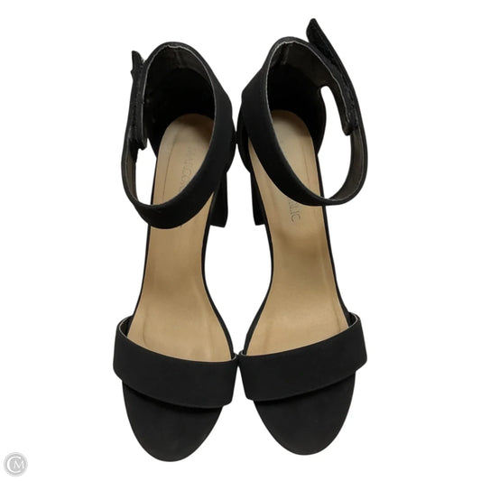 Shoes Heels Platform By Clothes Mentor In Black, Size: 10