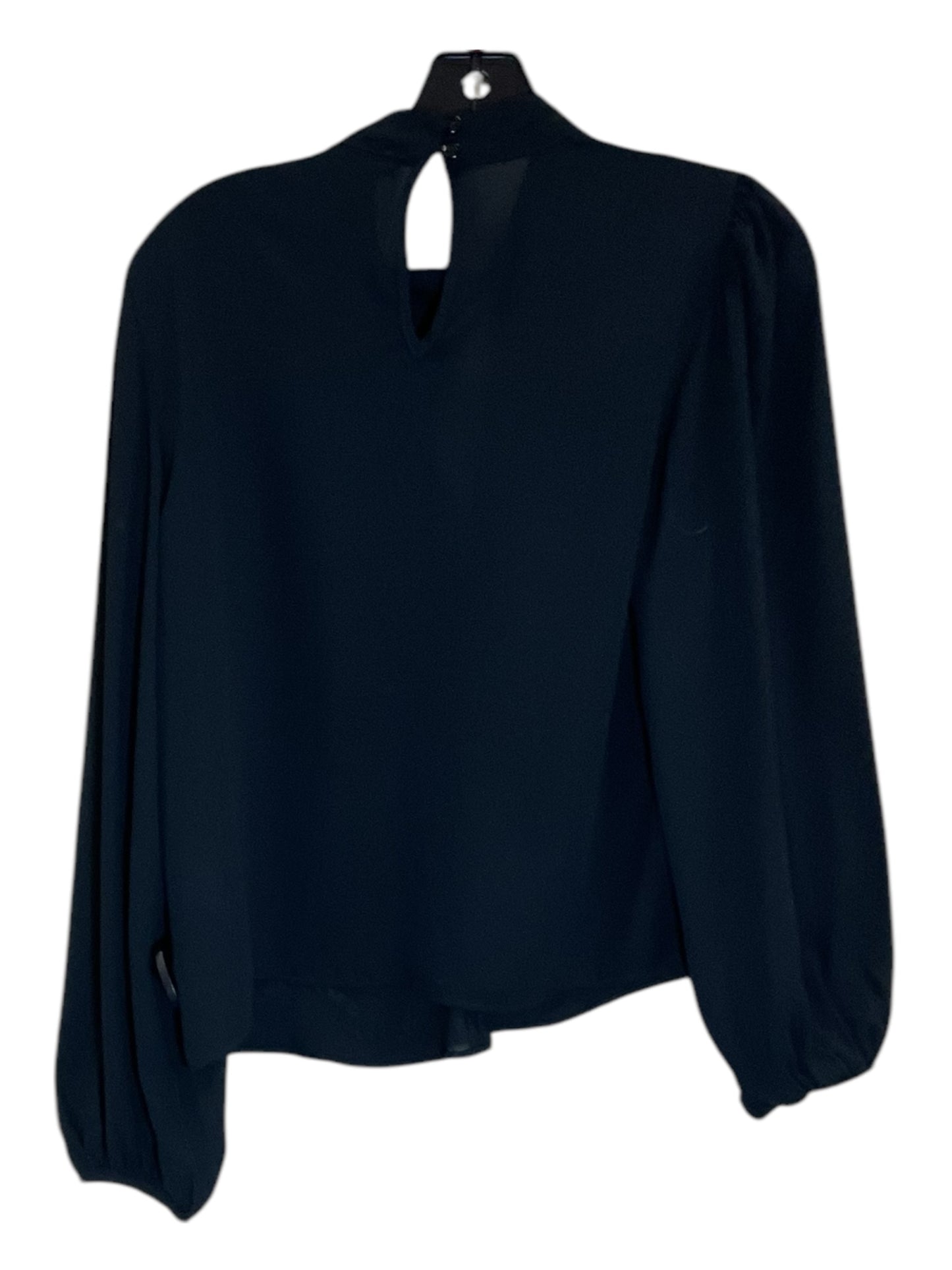 Top Long Sleeve By Banana Republic In Black, Size: M