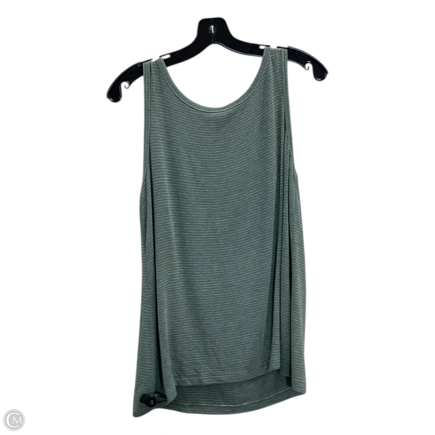 Top Sleeveless By Cabi In Green, Size: M