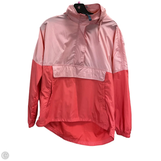 Jacket Windbreaker By Lauren James In Orange, Size: S